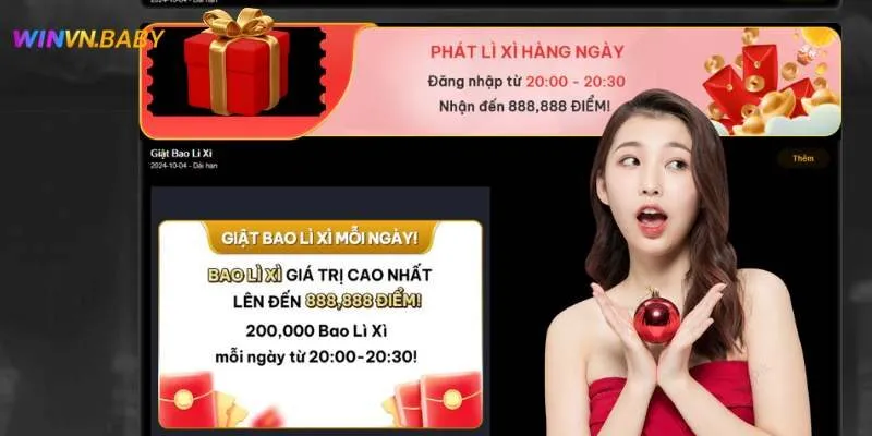 Thông tin chi tiết cần nắm bắt về chương trình lì xì Winvn